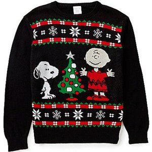 Mens Snoopy Charlie Brown Christmas 